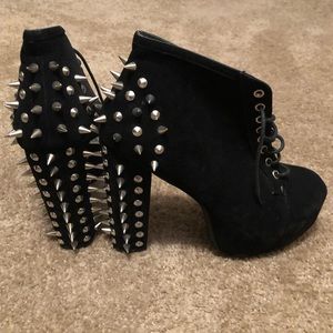 Size 10 Spiked Lita Heels